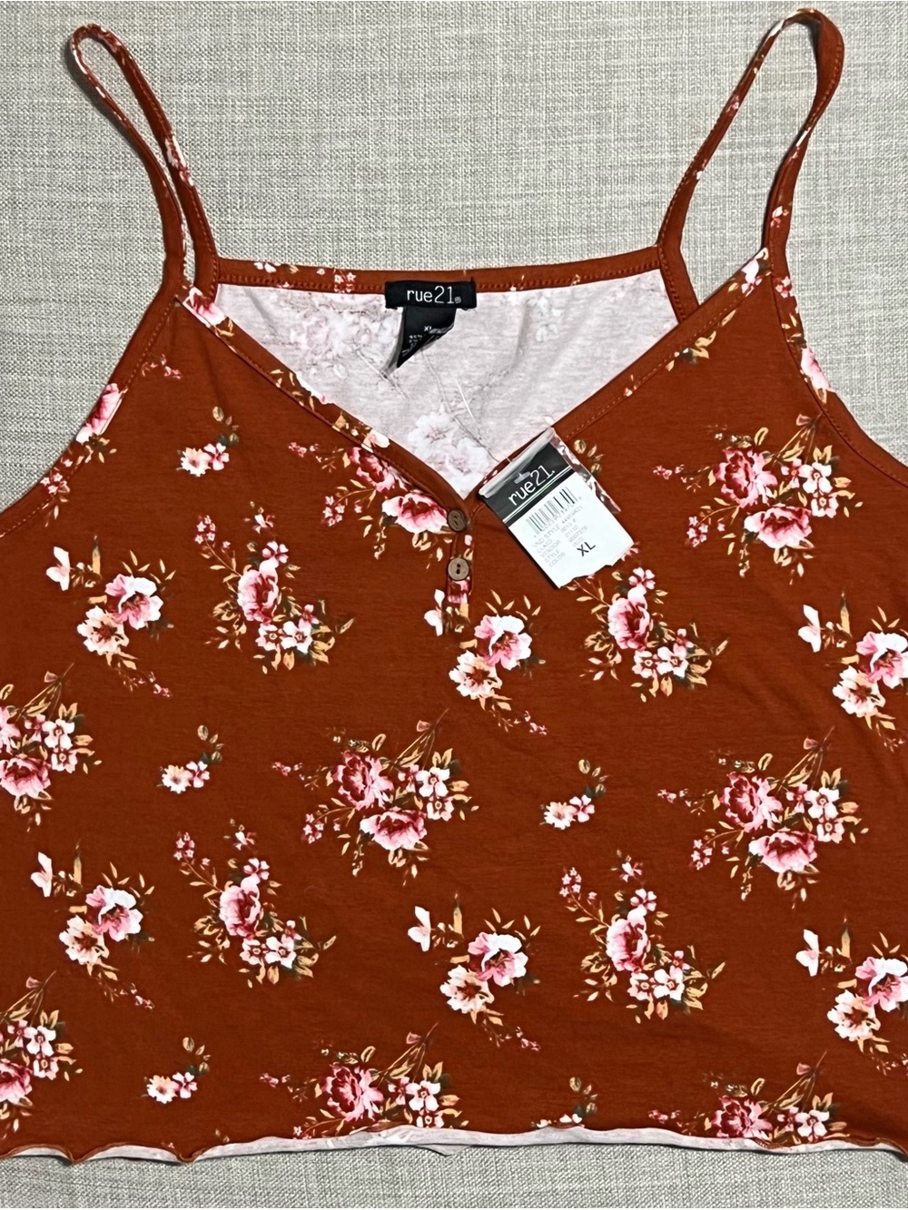 NWT Rue 21 tank top size XL